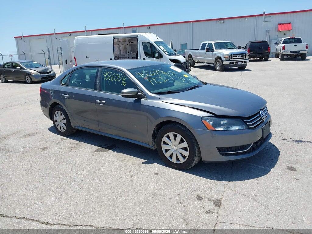 1VWAP7A34DC139101 2013 VOLKSWAGEN PASSAT photo no. 1