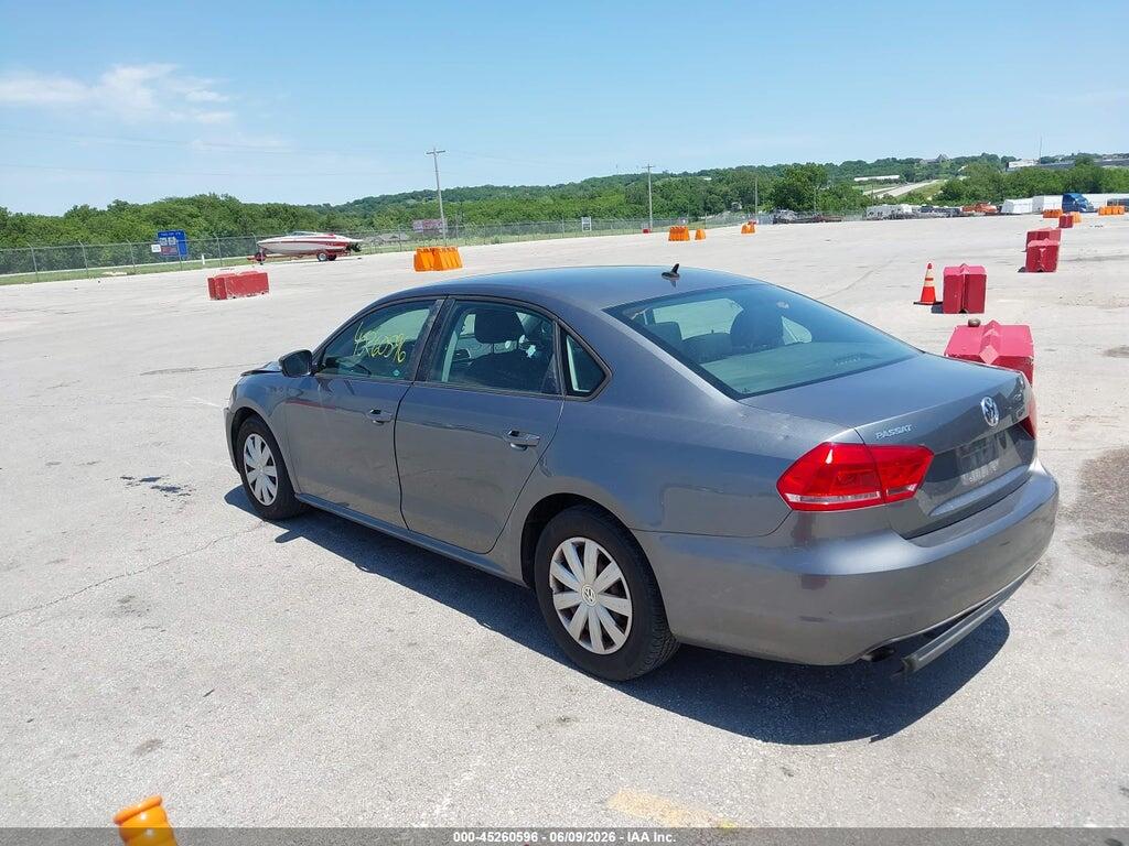 1VWAP7A34DC139101 2013 VOLKSWAGEN PASSAT photo no. 3