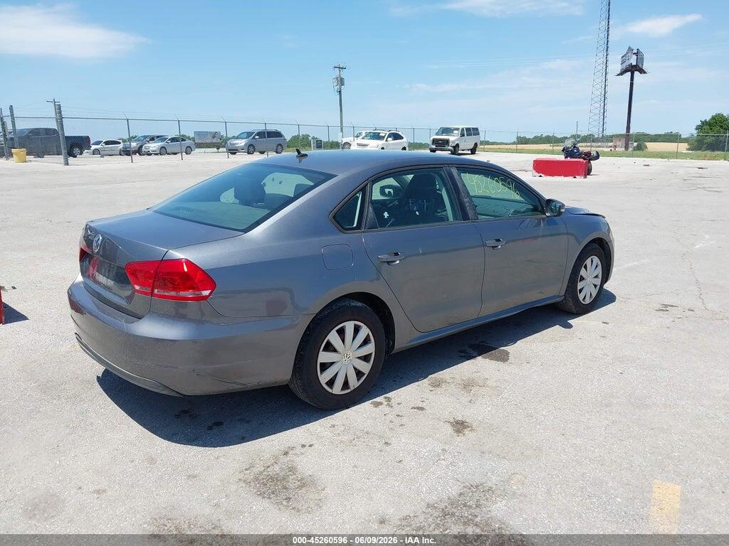 1VWAP7A34DC139101 2013 VOLKSWAGEN PASSAT photo no. 4