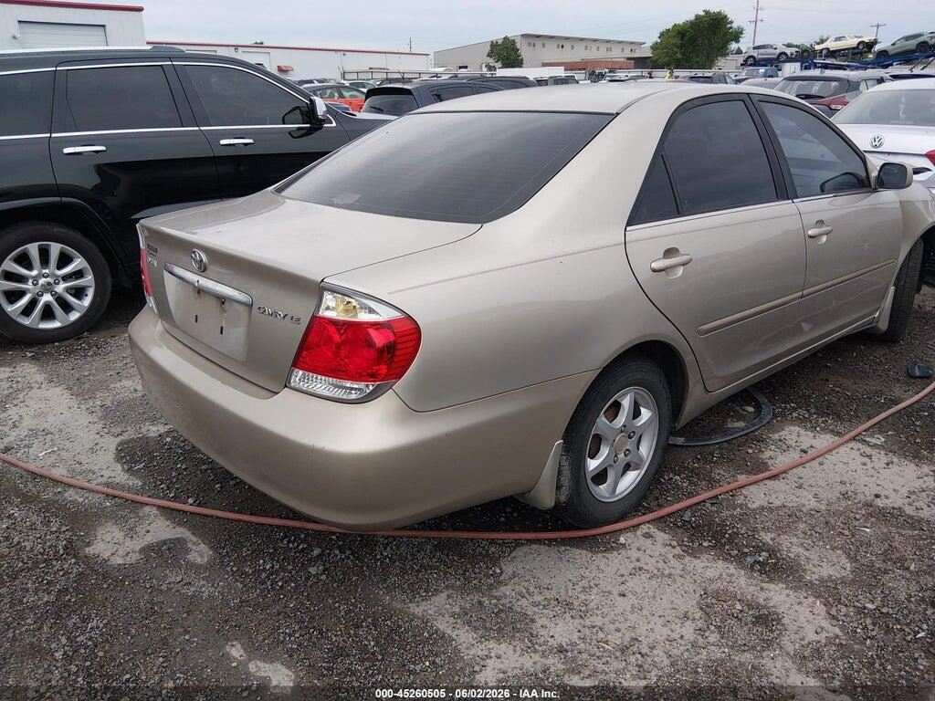 4T1BE30K75U405801 2005 TOYOTA CAMRY photo no. 4