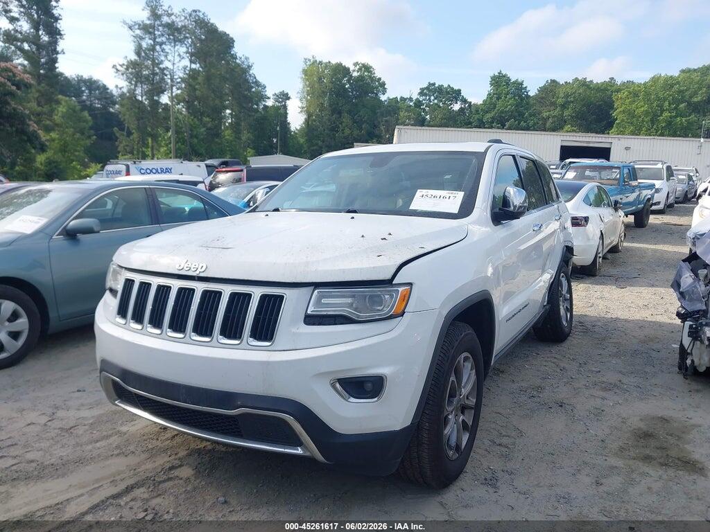 1C4RJEBG2FC754990 2015 JEEP GRAND CHEROKEE photo no. 2