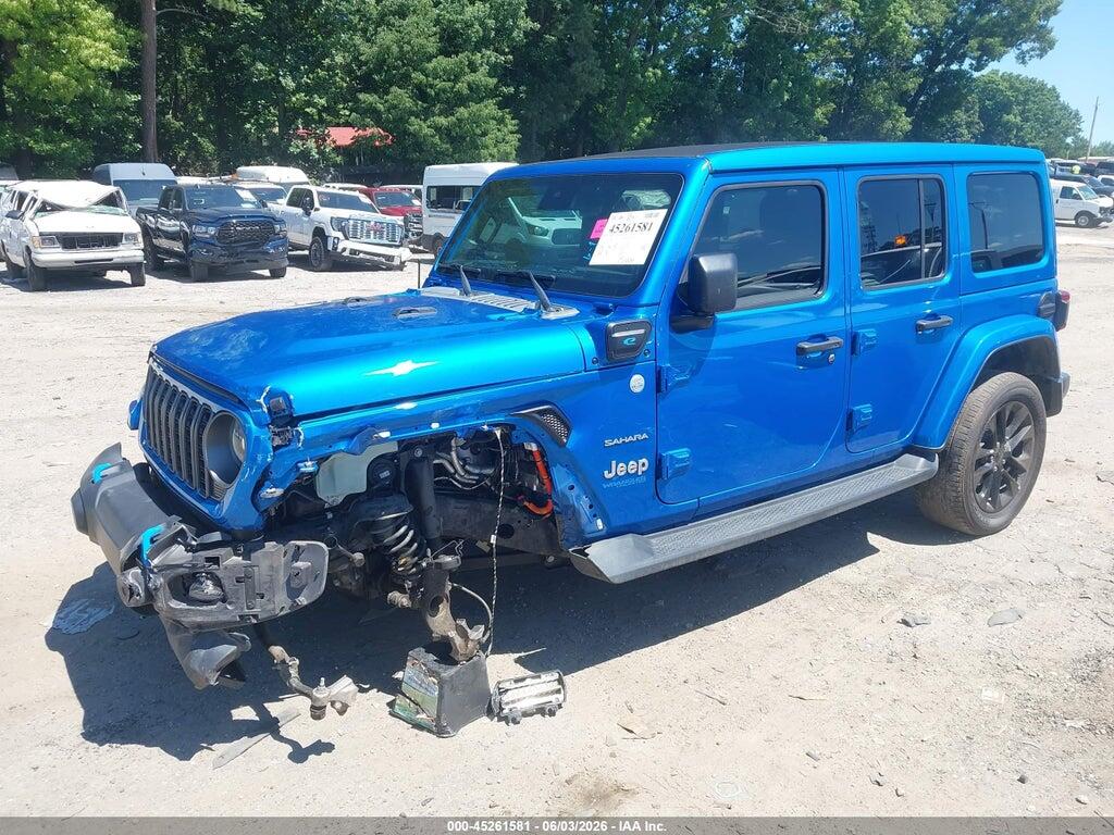 1C4JJXP68NW218499 2022 JEEP WRANGLER 4XE photo no. 2