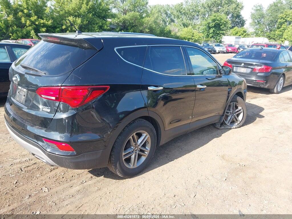 5NMZTDLB2JH092961 2018 HYUNDAI SANTA FE SPORT photo no. 4