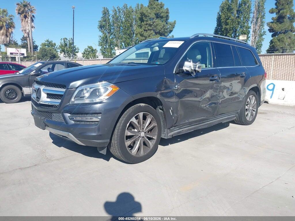 4JGDF7CE0EA385671 2014 MERCEDES-BENZ GL 450 photo no. 2