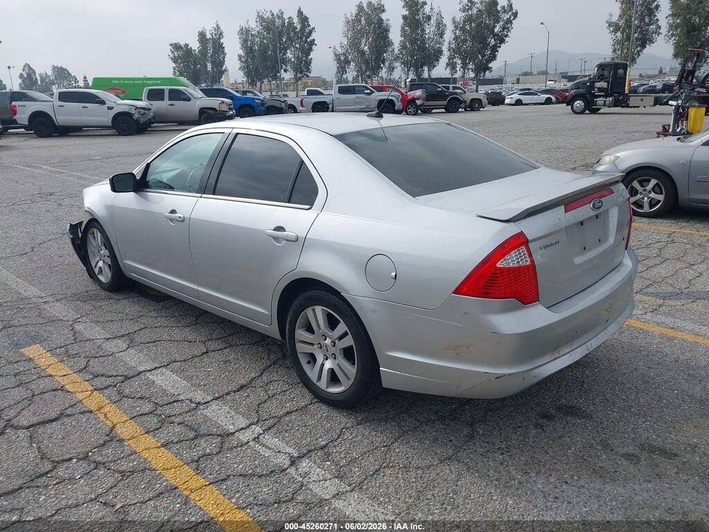 3FAHP0HA0BR310587 2011 FORD FUSION photo no. 3