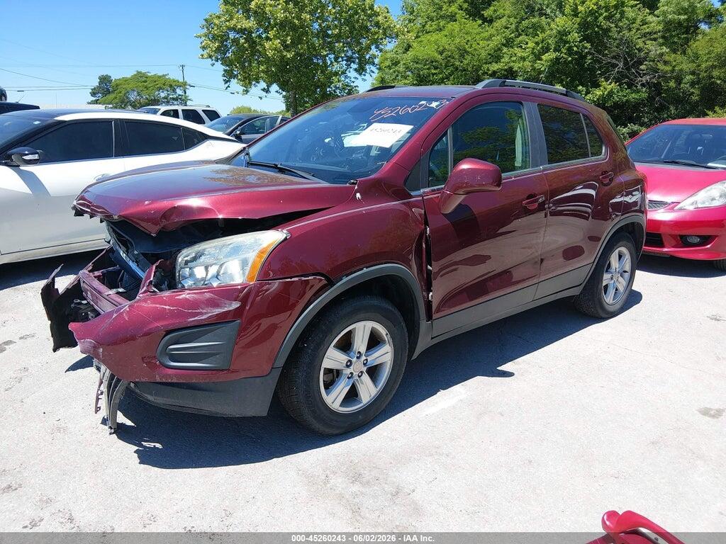 3GNCJPSBXGL216976 2016 CHEVROLET TRAX photo no. 2