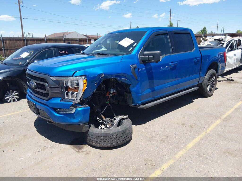 1FTFW1E8XMFA19753 2021 FORD F-150 photo no. 2