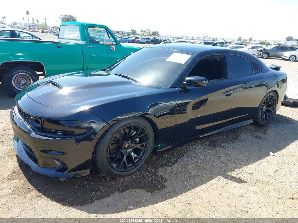 2C3CDXCT7NH170038 2022 DODGE CHARGER photo no. 2