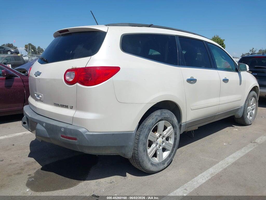 1GNKRGED3CJ131884 2012 CHEVROLET TRAVERSE photo no. 4