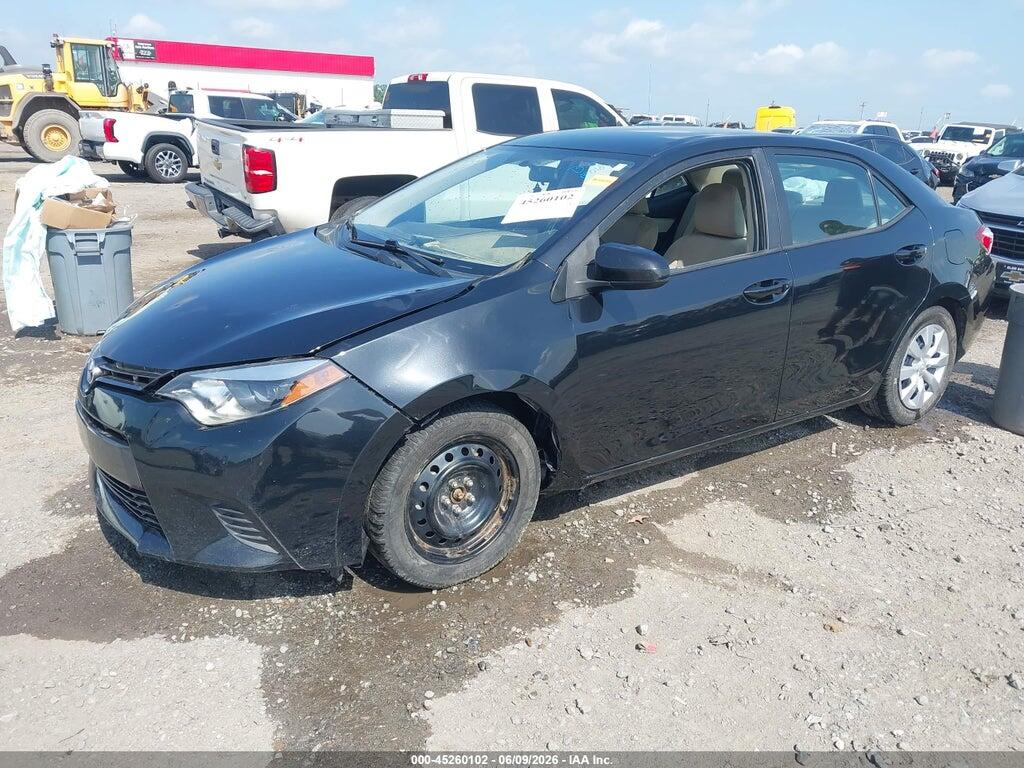 5YFBURHE0FP316269 2015 TOYOTA COROLLA photo no. 2