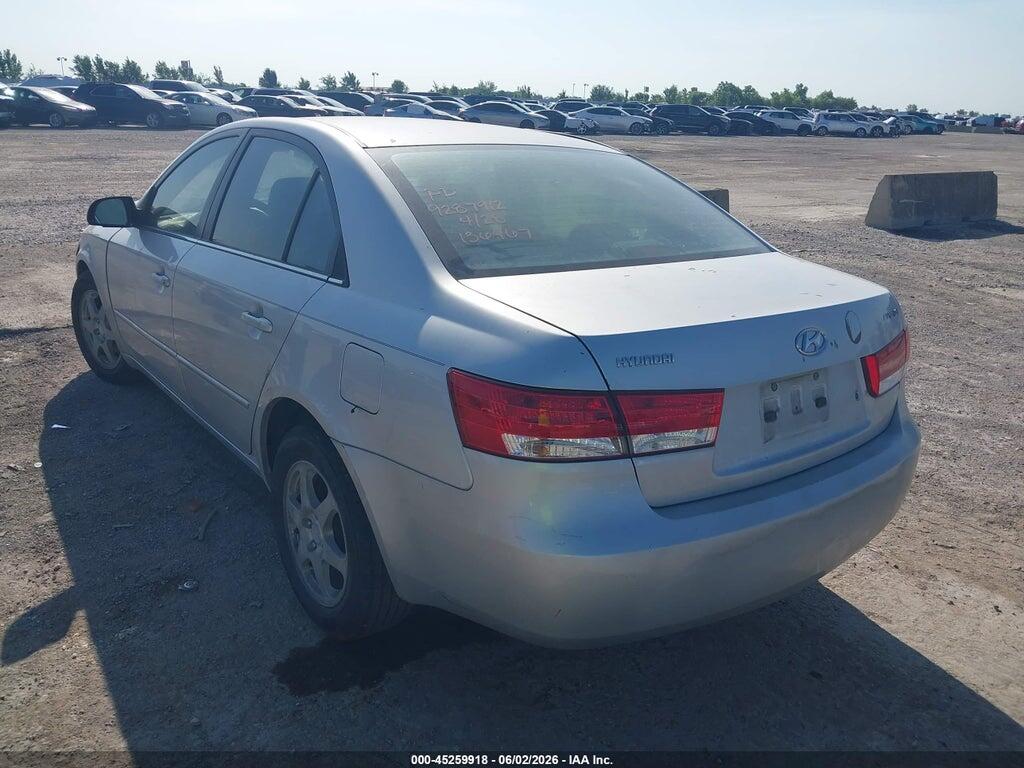 5NPEU46C46H136467 2006 HYUNDAI SONATA photo no. 3