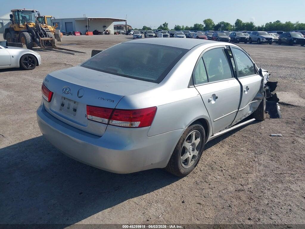 5NPEU46C46H136467 2006 HYUNDAI SONATA photo no. 4