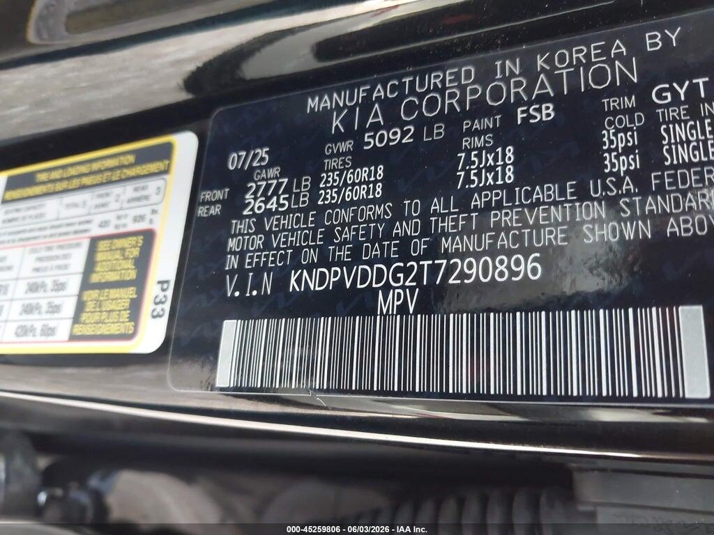 KNDPVDDG2T7290896 2026 KIA SPORTAGE HYBRID photo no. 9