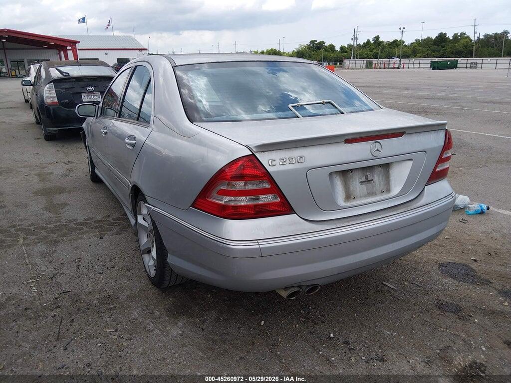 WDBRF52H77F928156 2007 MERCEDES-BENZ C 230 photo no. 3
