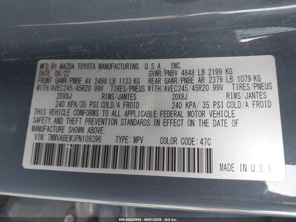 7MMVABEM3PN109396 2023 MAZDA CX-50 photo no. 9