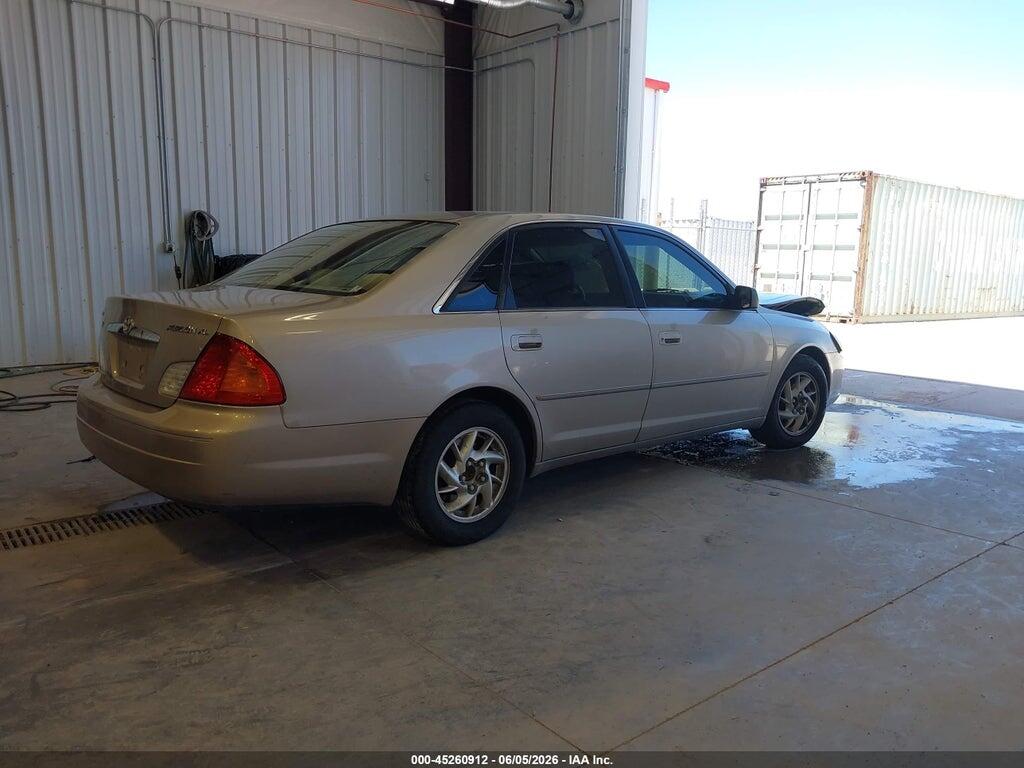 4T1BF28B9YU095313 2000 TOYOTA AVALON photo no. 4
