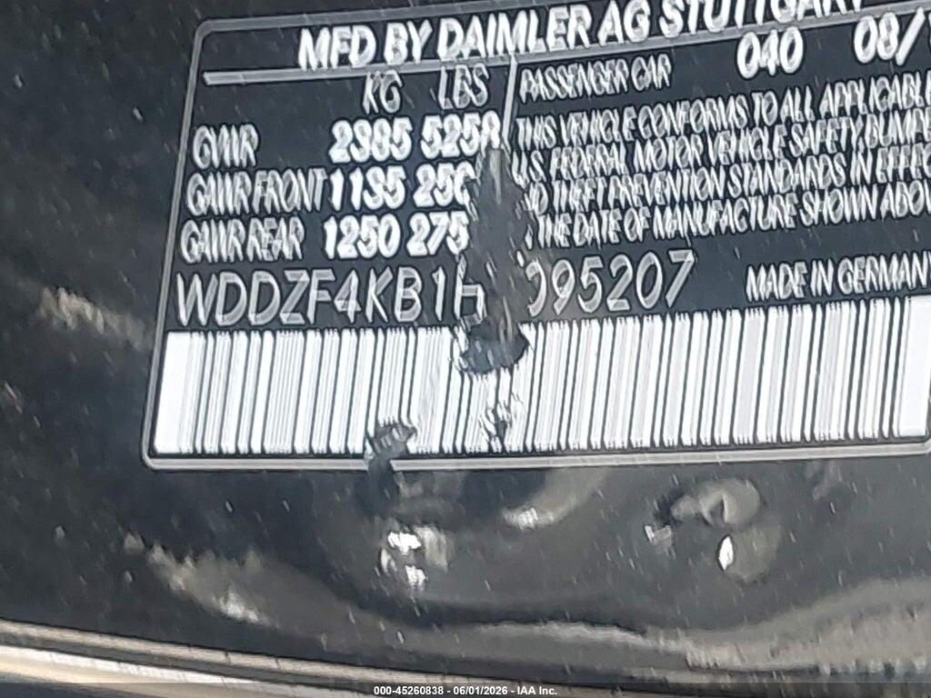WDDZF4KB1HA095207 2017 MERCEDES-BENZ E 300 photo no. 9