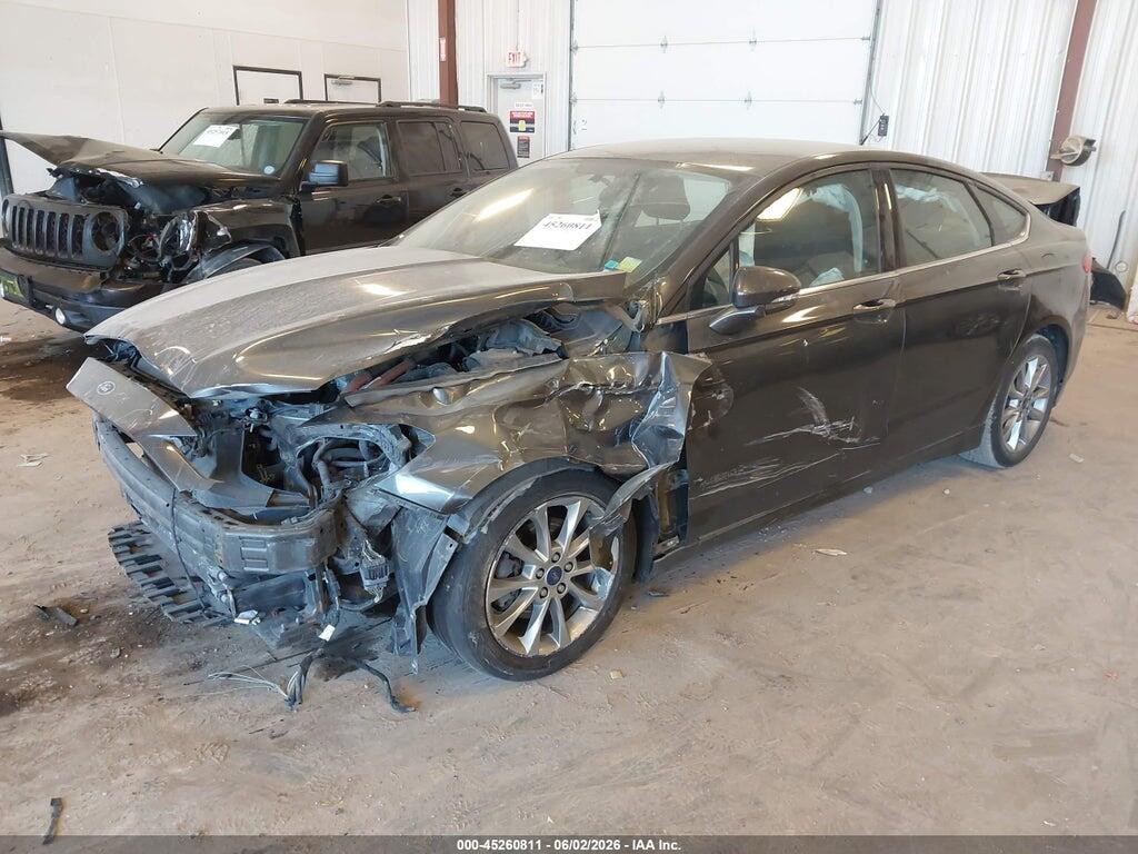 3FA6P0LU5HR156377 2017 FORD FUSION HYBRID photo no. 2