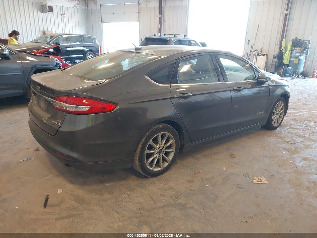 3FA6P0LU5HR156377 2017 FORD FUSION HYBRID photo no. 4