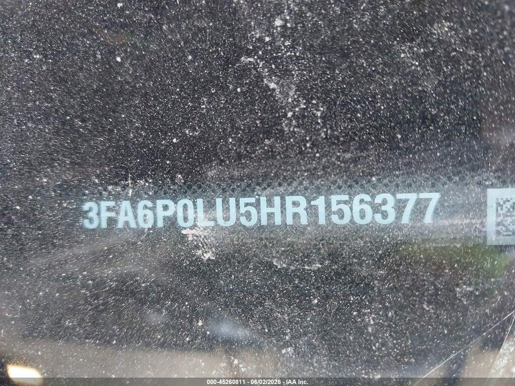 3FA6P0LU5HR156377 2017 FORD FUSION HYBRID photo no. 9