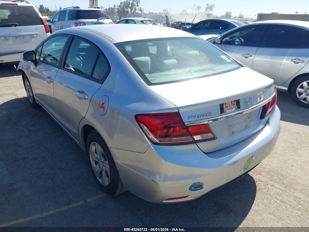 19XFB2F50DE229813 2013 HONDA CIVIC photo no. 3