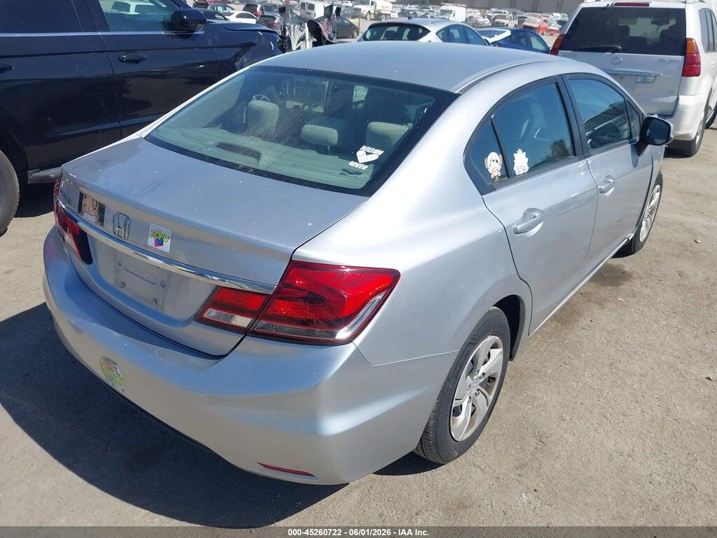 19XFB2F50DE229813 2013 HONDA CIVIC photo no. 4