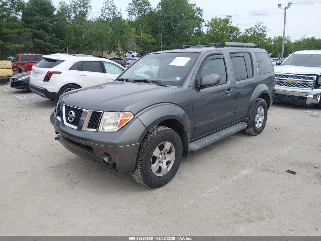 5N1AR18W15C763722 2005 NISSAN PATHFINDER photo no. 2