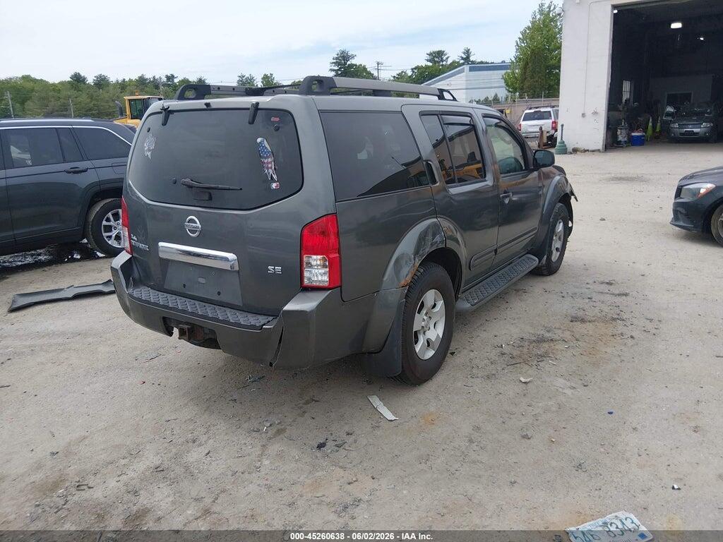 5N1AR18W15C763722 2005 NISSAN PATHFINDER photo no. 4