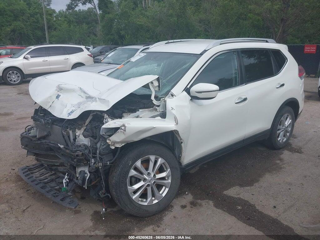 KNMAT2MV3GP657437 2016 NISSAN ROGUE photo no. 2