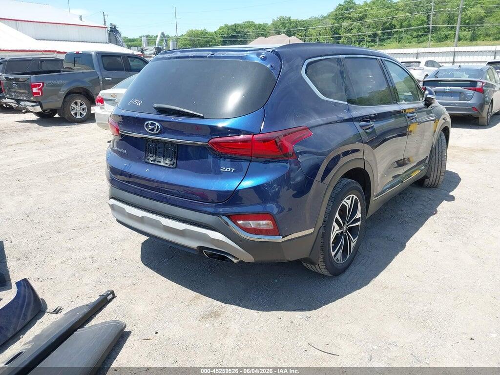 5NMS53AA1LH147385 2020 HYUNDAI SANTA FE photo no. 4