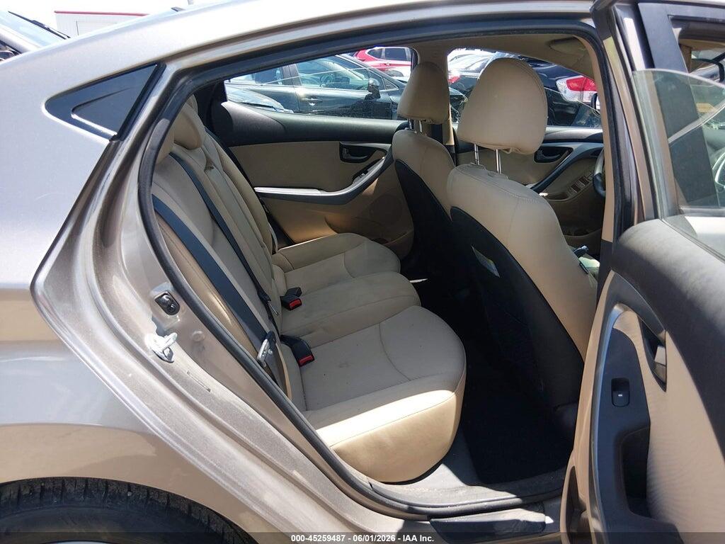 5NPDH4AE2DH213827 2013 HYUNDAI ELANTRA photo no. 8