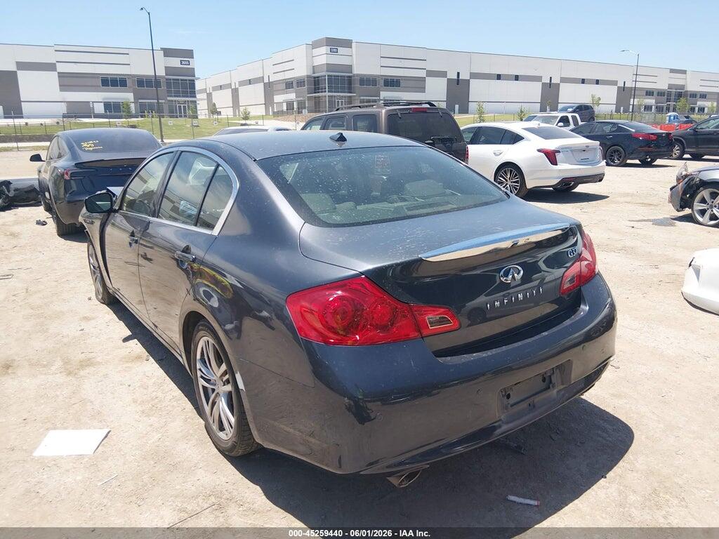 JN1CV6AP3DM715661 2013 INFINITI G37 photo no. 3