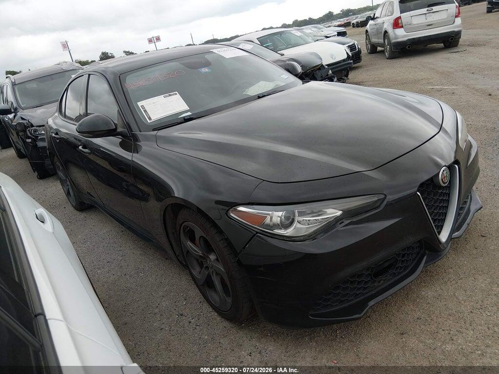 ZARFAEBN8H7538628 2017 ALFA ROMEO GIULIA photo no. 1