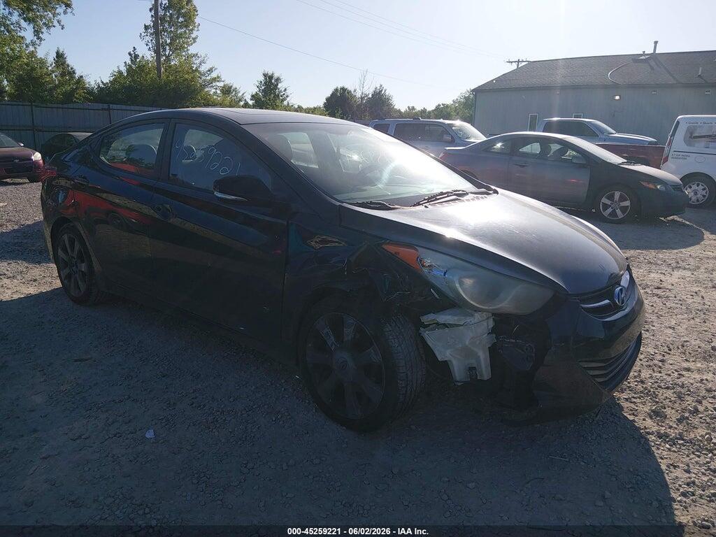 5NPDH4AE7BH010980 2011 HYUNDAI ELANTRA photo no. 1