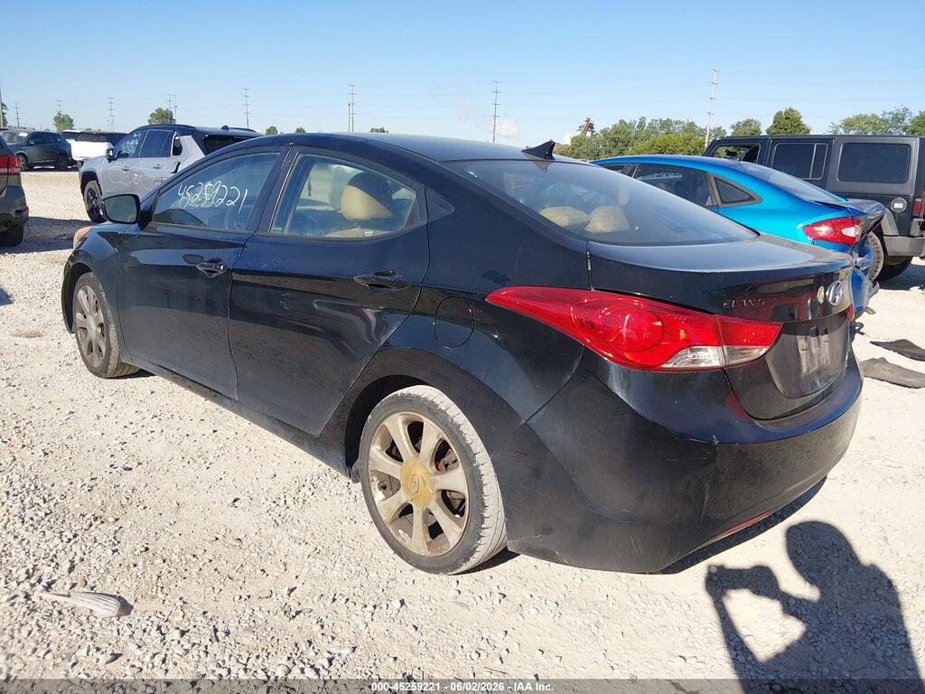 5NPDH4AE7BH010980 2011 HYUNDAI ELANTRA photo no. 3