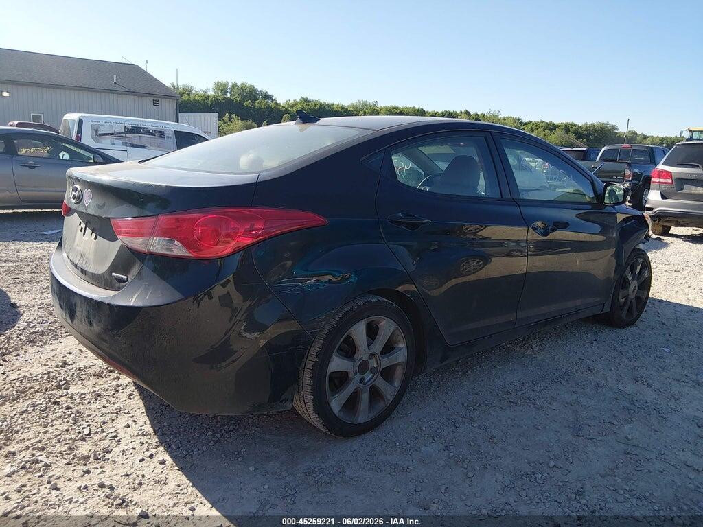 5NPDH4AE7BH010980 2011 HYUNDAI ELANTRA photo no. 4