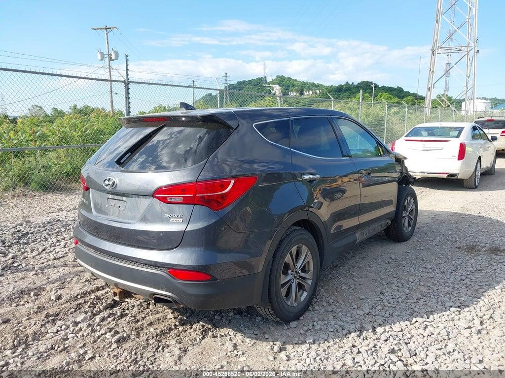 5XYZTDLB4GG310465 2016 HYUNDAI SANTA FE SPORT photo no. 4