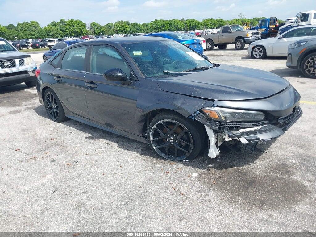 2HGFE2F50NH563192 2022 HONDA CIVIC photo no. 1