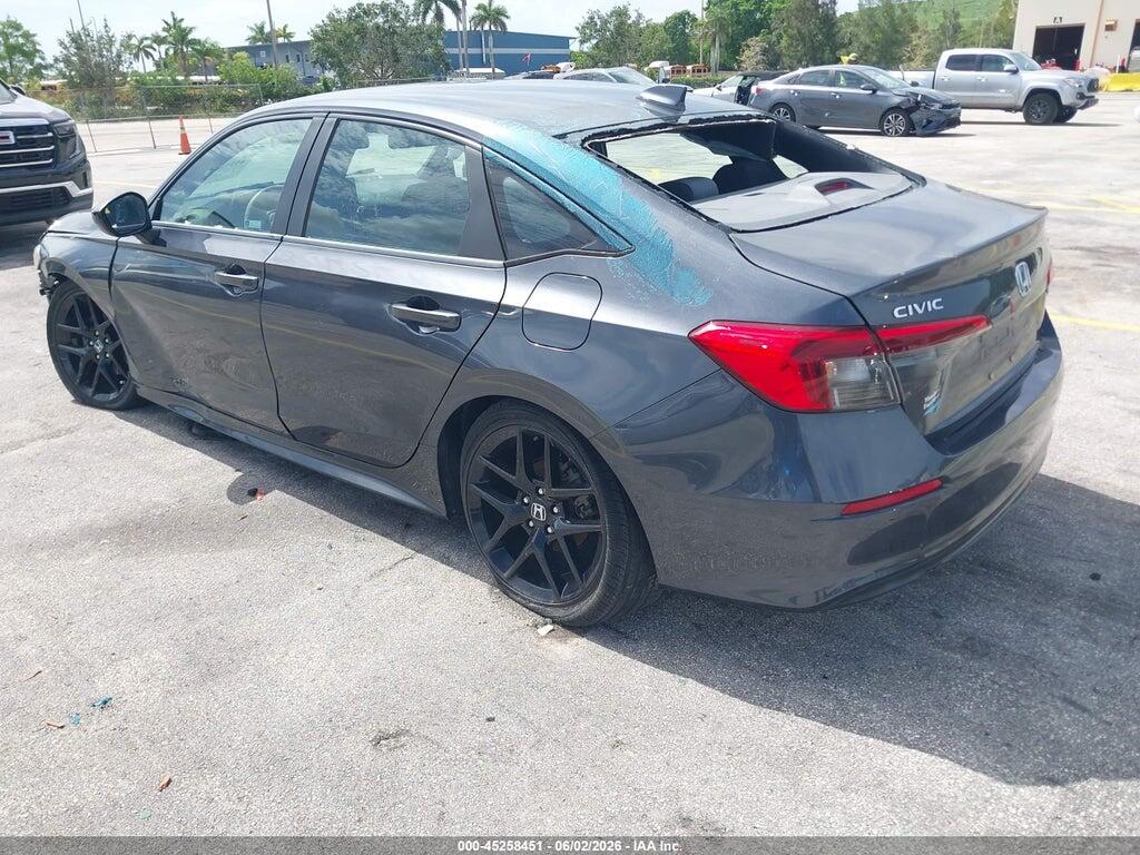 2HGFE2F50NH563192 2022 HONDA CIVIC photo no. 3