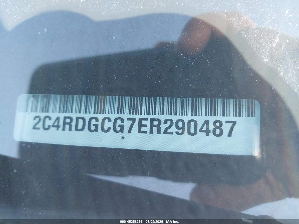 2C4RDGCG7ER290487 2014 DODGE GRAND CARAVAN photo no. 9
