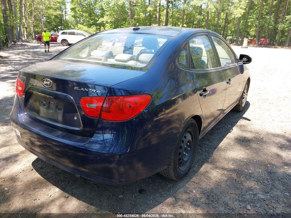 KMHDU46D48U437121 2008 HYUNDAI ELANTRA photo no. 4