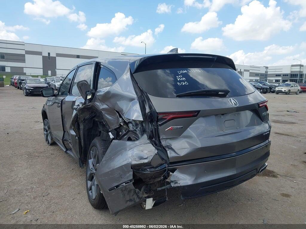 5J8YE1H02NL038030 2022 ACURA MDX photo no. 3