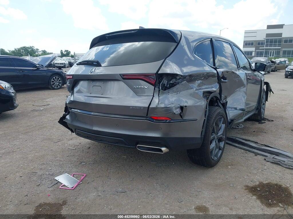 5J8YE1H02NL038030 2022 ACURA MDX photo no. 4