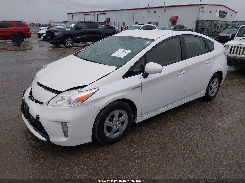 JTDKN3DU5D5597857 2013 TOYOTA PRIUS photo no. 2