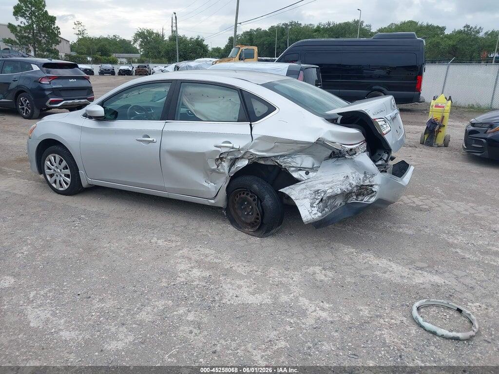 3N1AB7AP6FY375511 2015 NISSAN SENTRA photo no. 3