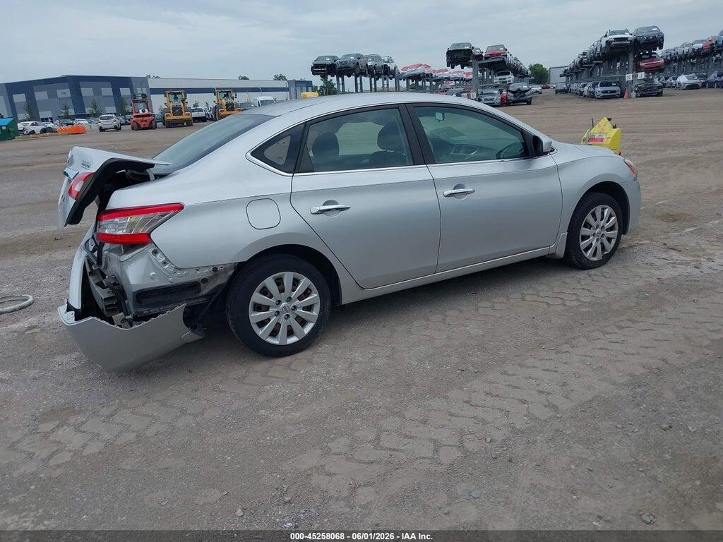 3N1AB7AP6FY375511 2015 NISSAN SENTRA photo no. 4