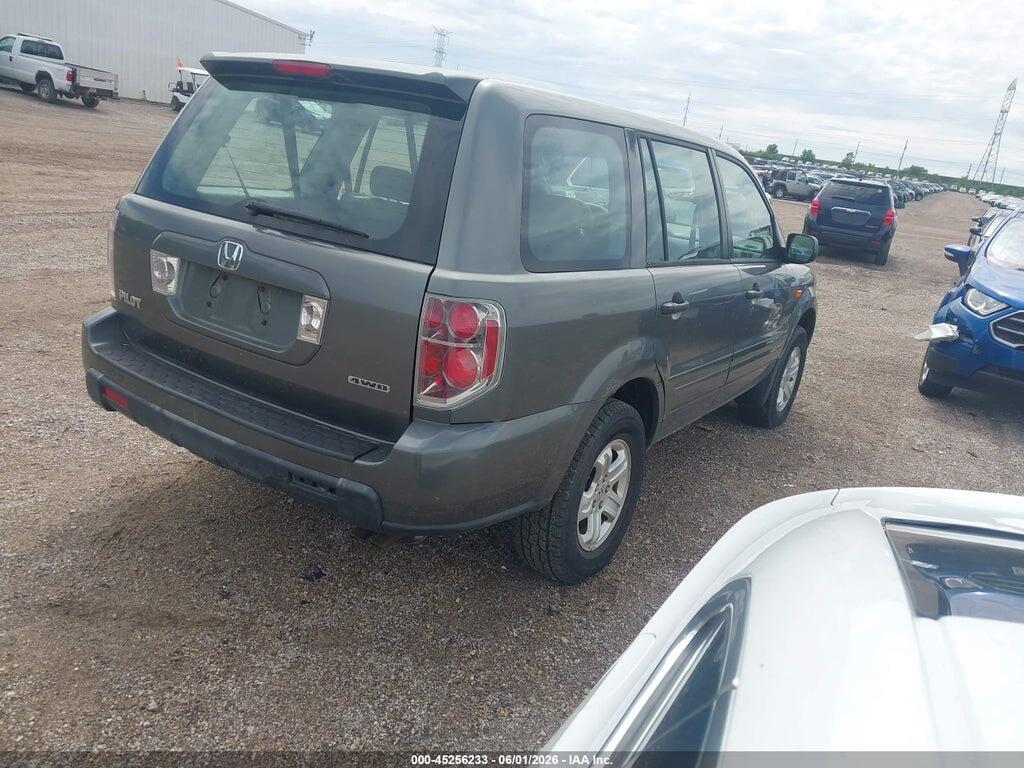 5FNYF18157B007171 2007 HONDA PILOT photo no. 4