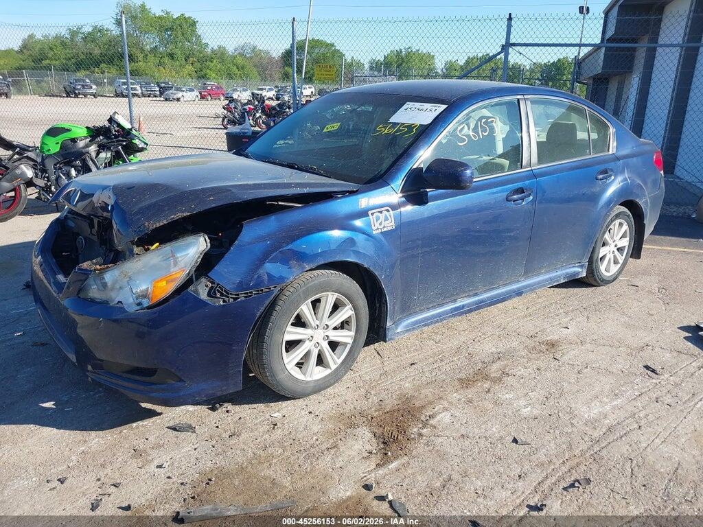 4S3BMCB63A3245438 2010 SUBARU LEGACY photo no. 2
