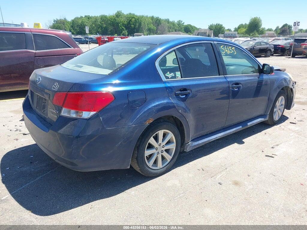 4S3BMCB63A3245438 2010 SUBARU LEGACY photo no. 4