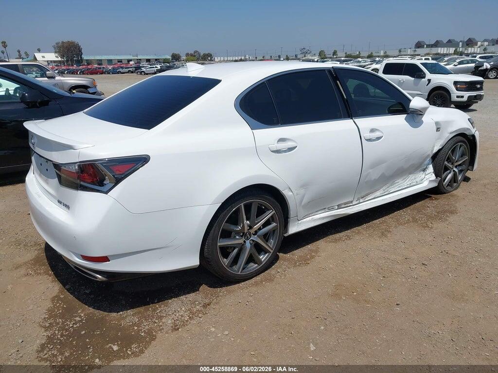 JTHBZ1BL6KA019031 2019 LEXUS GS 350 photo no. 4